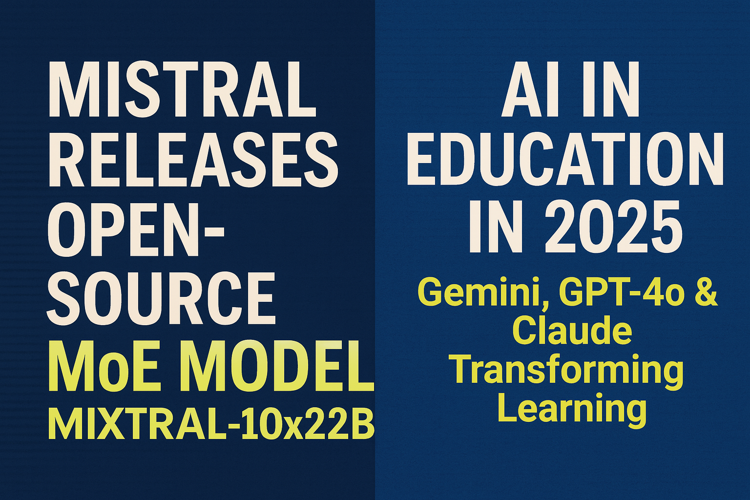 Mistral's New Open-Source AI and the Rise of AI in Education: July 2025 Highlights